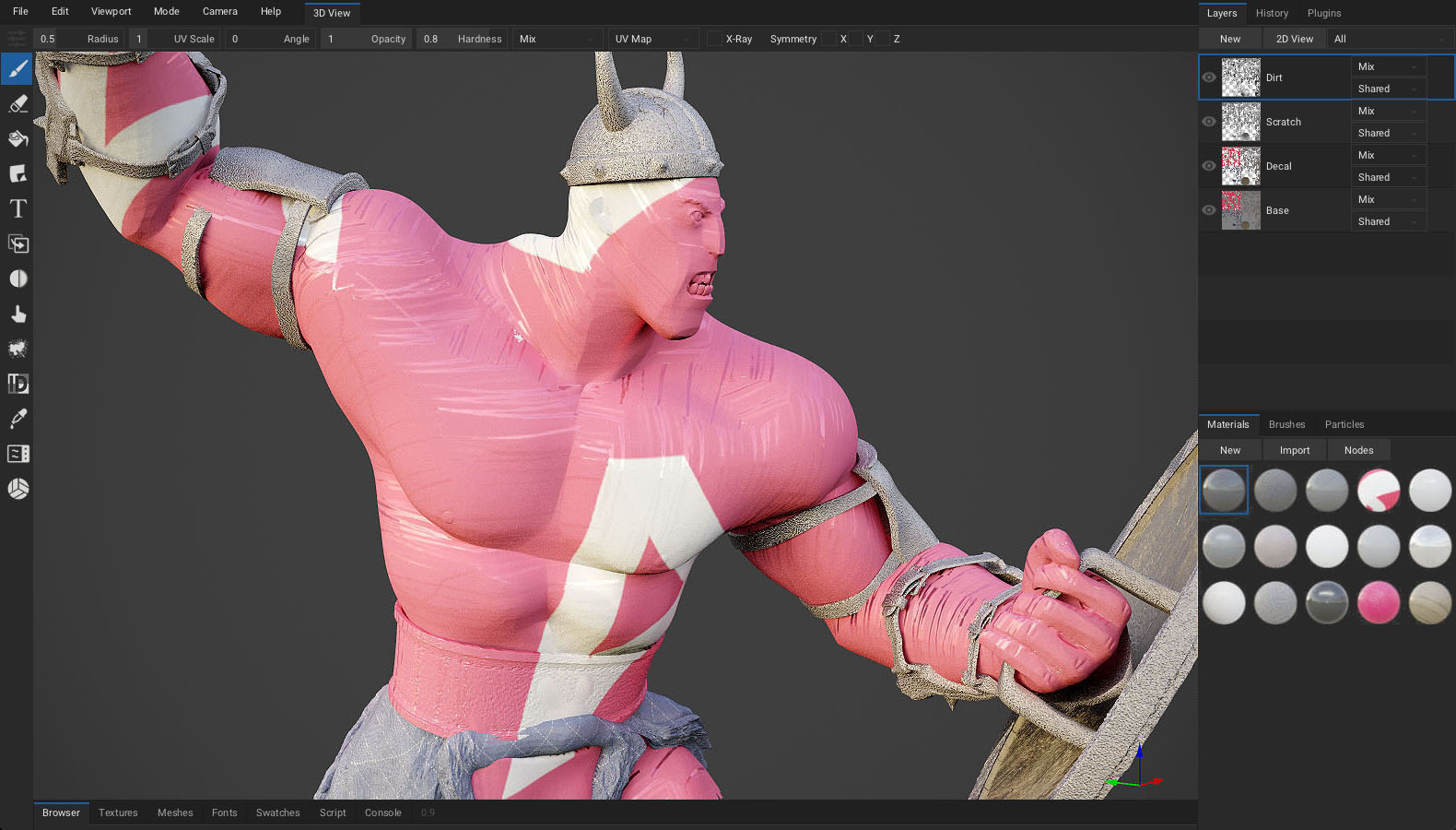 Armorpaint-开源3D纹理绘制软件